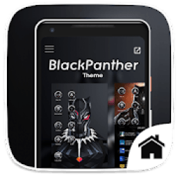 Black Panther Theme For Computer Launcher आइकन
