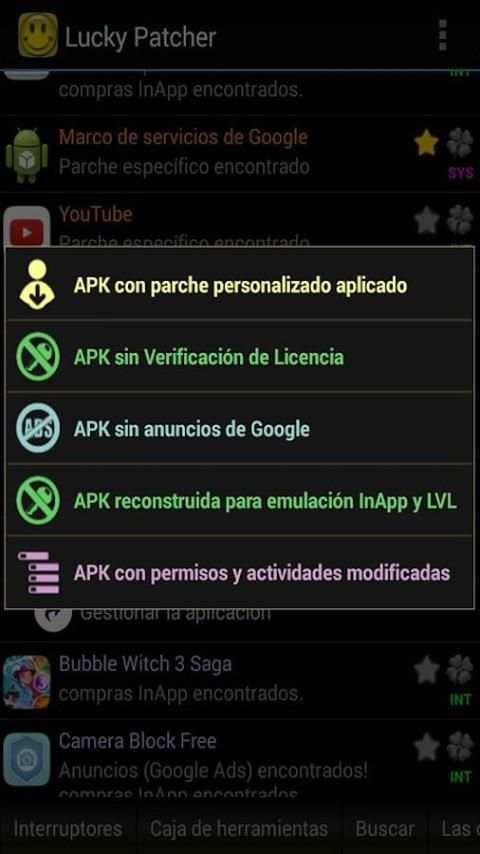 |Lucky Patcher| screenshot 2