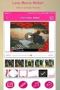 Love Video Maker with Music - Love Slideshow Maker स्क्रीनशॉट 6