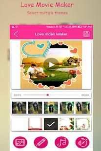 Love Video Maker with Music - Love Slideshow Maker स्क्रीनशॉट 8