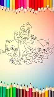 How To PJ Coloring Masks 2018 screenshot 6