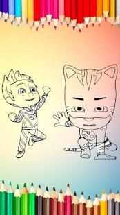 How To PJ Coloring Masks 2018 screenshot 2