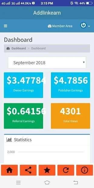 Add LInk Earn स्क्रीनशॉट 4