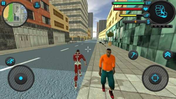 Angry Rope Hero Vice Miami Simulator स्क्रीनशॉट 4