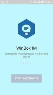 WinBox - Betting Tips Messenger screenshot 7