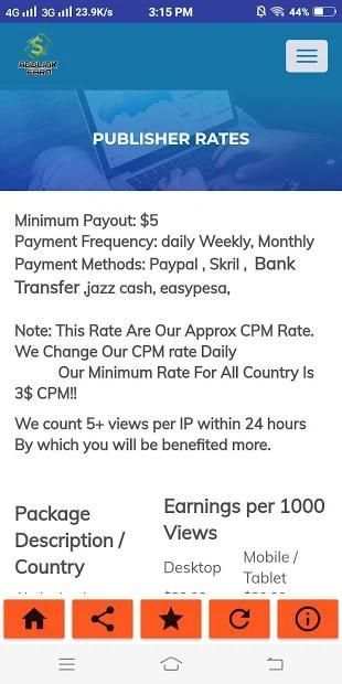 Add LInk Earn स्क्रीनशॉट 3