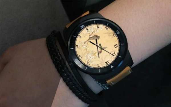 Bird and Flower Watch Face screenshot 1