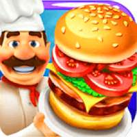 Burger Shop Food Maker logo