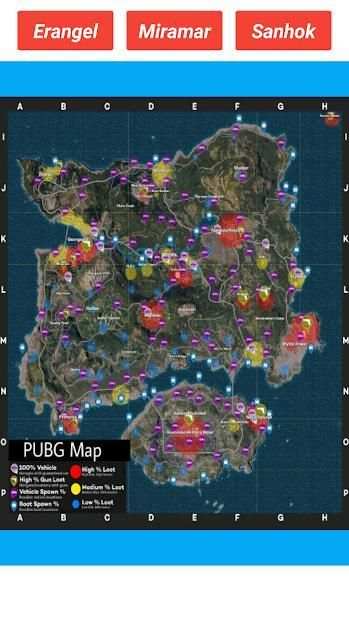 PUBG Loot Map screenshot 4