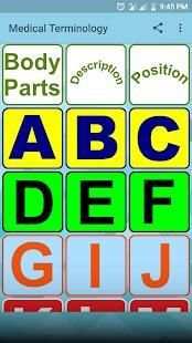 Medical Terminology screenshot 3