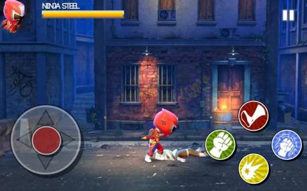 Power Ninja Steel Rush screenshot 1