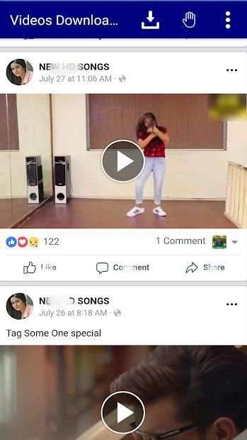 Video Downloader 2018 for face book screenshot 1