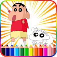 Shinchan Coloring Game आइकन