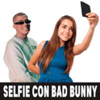 Selfie con Bad Bunny