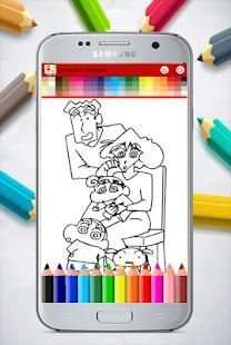 Shinchan Coloring Game screenshot 6