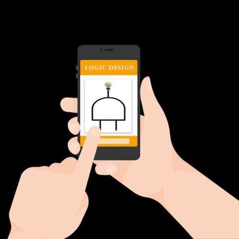Logic Design Simulator - DELDSIM स्क्रीनशॉट 1