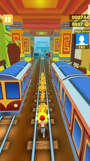 Bus Subway Surf: City Rush screenshot 3