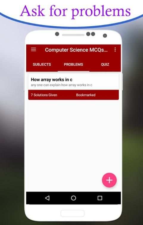 * Computer Science MCQs ✍ All Subjects MCQs * स्क्रीनशॉट 3