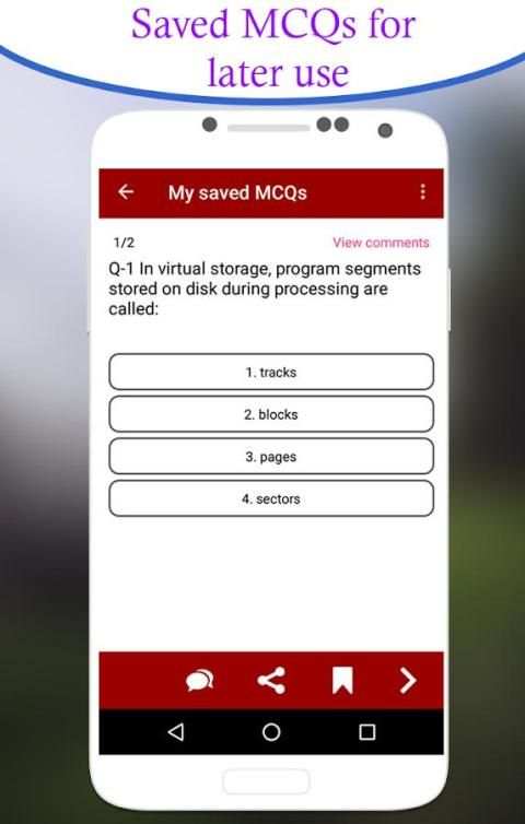 * Computer Science MCQs ✍ All Subjects MCQs * स्क्रीनशॉट 1