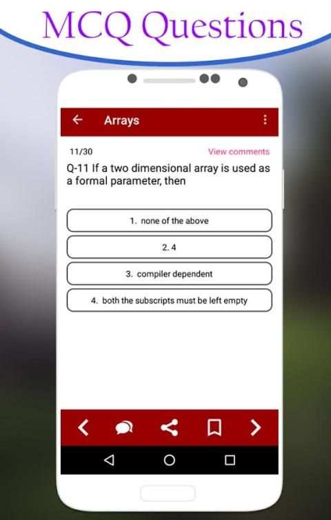* Computer Science MCQs ✍ All Subjects MCQs * स्क्रीनशॉट 5