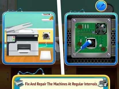 Printer Machine & Scanner Learning Simulator screenshot 4