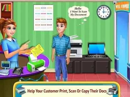Printer Machine & Scanner Learning Simulator screenshot 3