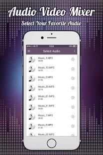 Audio Video Mixer Video Cutter video to mp3 app स्क्रीनशॉट 6