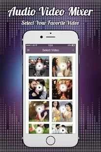 Audio Video Mixer Video Cutter video to mp3 app स्क्रीनशॉट 5