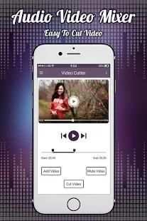 Audio Video Mixer Video Cutter video to mp3 app स्क्रीनशॉट 4