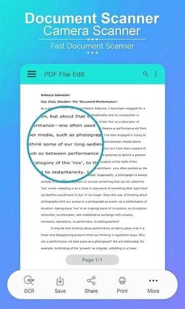 Document Scanner Camera Scanner screenshot 3