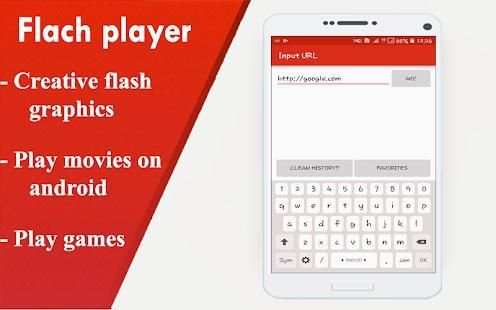 Flash Player for Android - FLV and SWF screenshot 3
