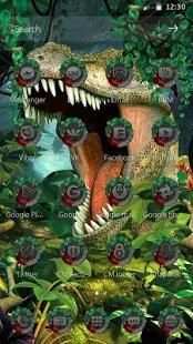 Dinosaur live wallpaper Theme screenshot 1