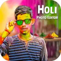 Holi Photo Frame 2018 - Holi DP Maker(Holi Effect) on 9Apps