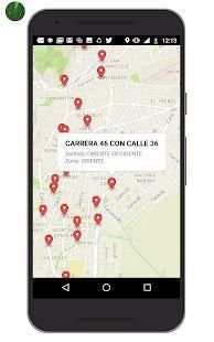 Mapa Fotomultas Cali screenshot 2