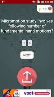 Industrial Engineering Quiz स्क्रीनशॉट 7