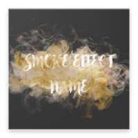 Smoke Effects Name Art on 9Apps