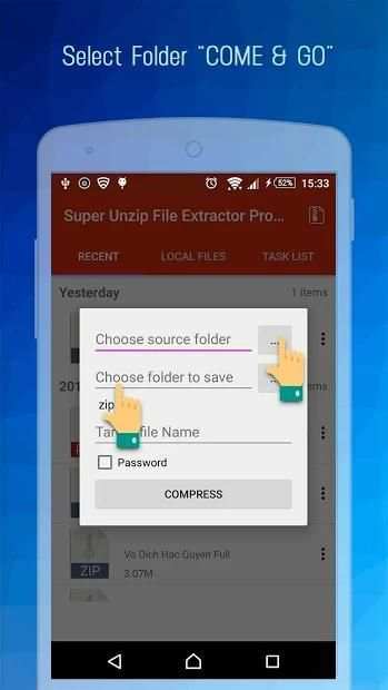 Unzip File Extractor - RAR ZIP file Extractor screenshot 2