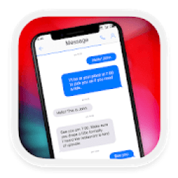 ikon OS 12 Message theme for Sms