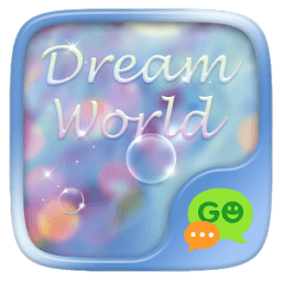 ikon GO SMS DREAM WORLD THEME