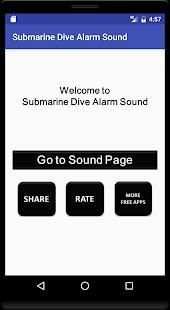 Submarine Dive Alarm Sound screenshot 2