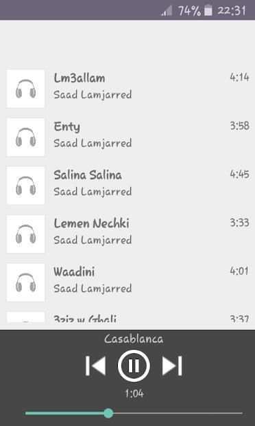 جميع اغاني سعد المجرد بدون نت 2018
‎ screenshot 2