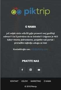 PIKTRIP - DRUGO IME ZA TURIZAM screenshot 3