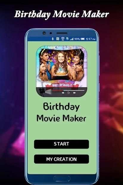 Birthday Photo to Video Maker with Music स्क्रीनशॉट 8