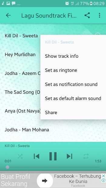100+ OST. Film India (Bollywood) screenshot 1