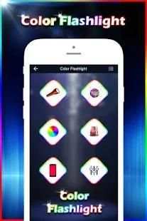Color Flashlight on Call & SMS : Torch LED Flash screenshot 5