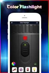 Color Flashlight on Call & SMS : Torch LED Flash screenshot 3