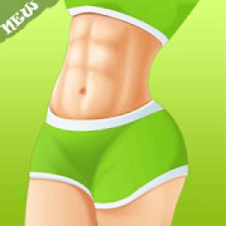 women workout daily fitness for abs