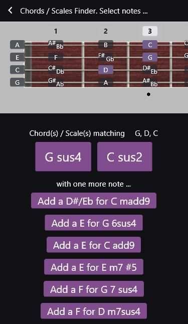 Ukulele Chords & Scales (free) screenshot 3