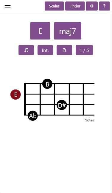 Ukulele Chords & Scales (free) screenshot 1