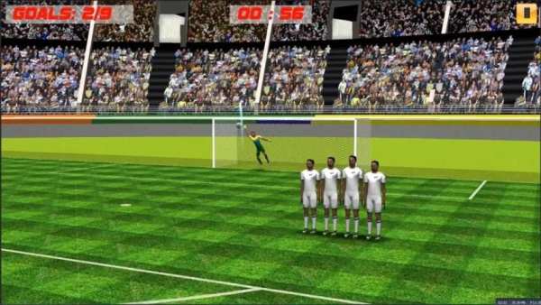 bermain sepak bola sepak bola screenshot 19